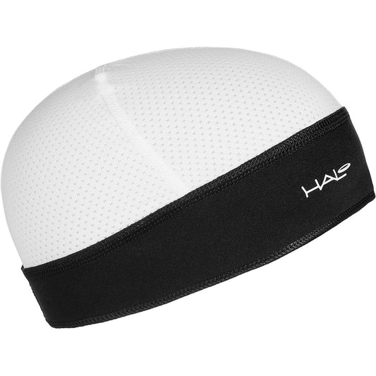 new Halo Headband Skull Cap - White