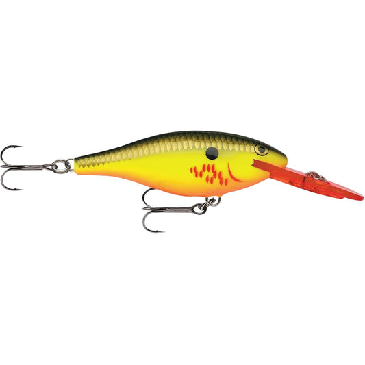 new Rapala Shad Rap 07 Fishing Lure - Bleeding Hot Olive