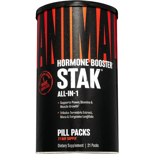new Universal Nutrition Animal Stak - 21 Packs - Non-hormonal Supplement