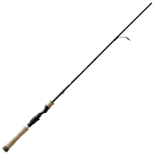 new 13 Fishing Defy Silver 2-Piece Spinning Fishing Rod