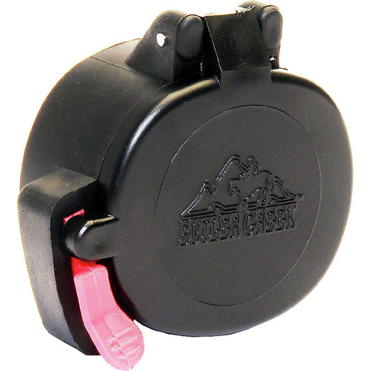 new Butler Creek Eyepiece Flip-Open Scope Cover - Black