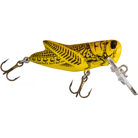 new Rebel Crickhopper oz Fishing Lure - Yellow Grasshopper