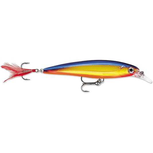 new Rapala X-Rap 10 Fishing Lure - Purple Gold