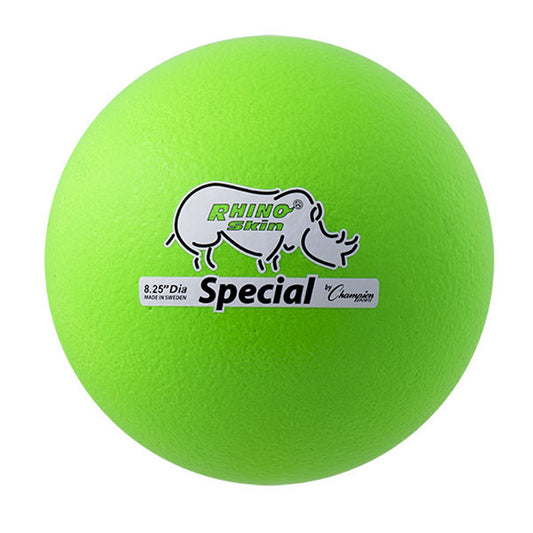new Champion Sports 8.5" Rhino Skin Medium Bounce Dodgeball - Neon Green