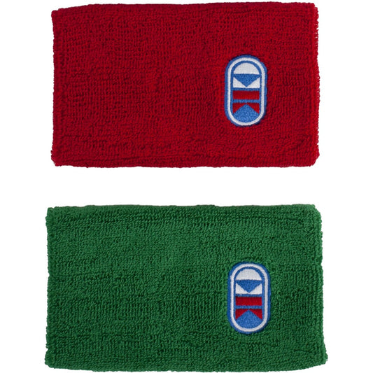 new Cliff Keen Wrestling Tournament Wristband 2-Pack - Red/Green