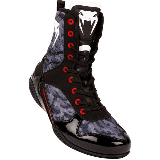 new Venum Elite Boxing Shoes - 10 - Dark Camo