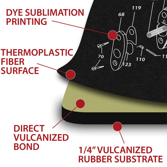 new TekMat Ultra Premium Gun Cleaning Mat - 20" X 15" - 1911 3D